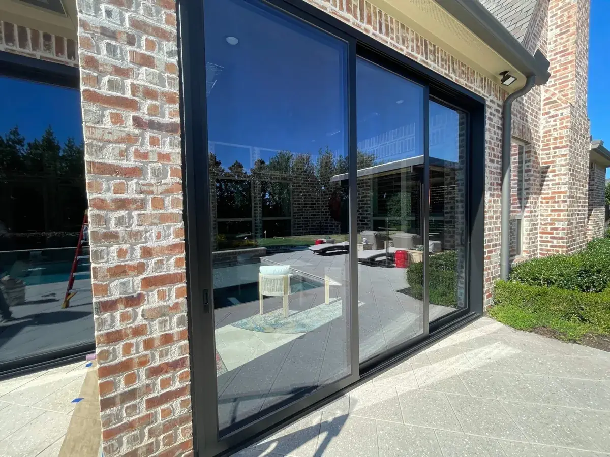 Sliding patio door system